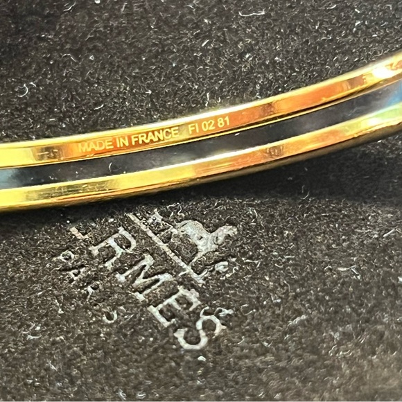 Authentic Hermes enamel bracelet - Picture 8 of 8